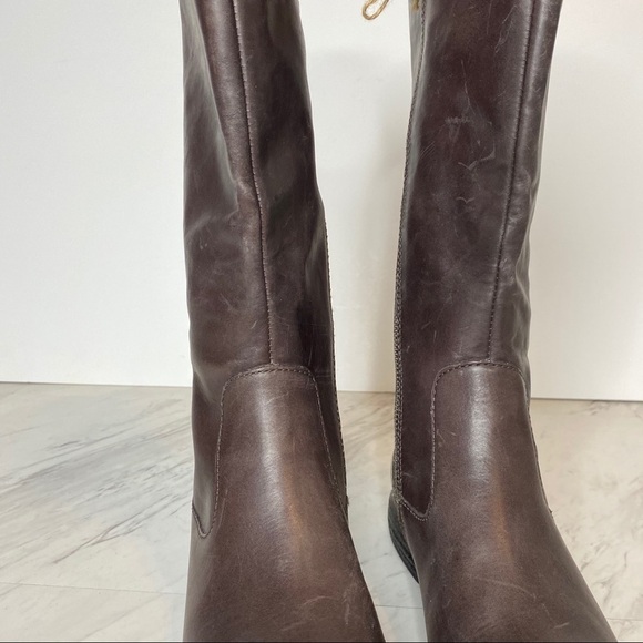 New! Born North Gray Leather Riding Boot 6M - Picture 11 of 14